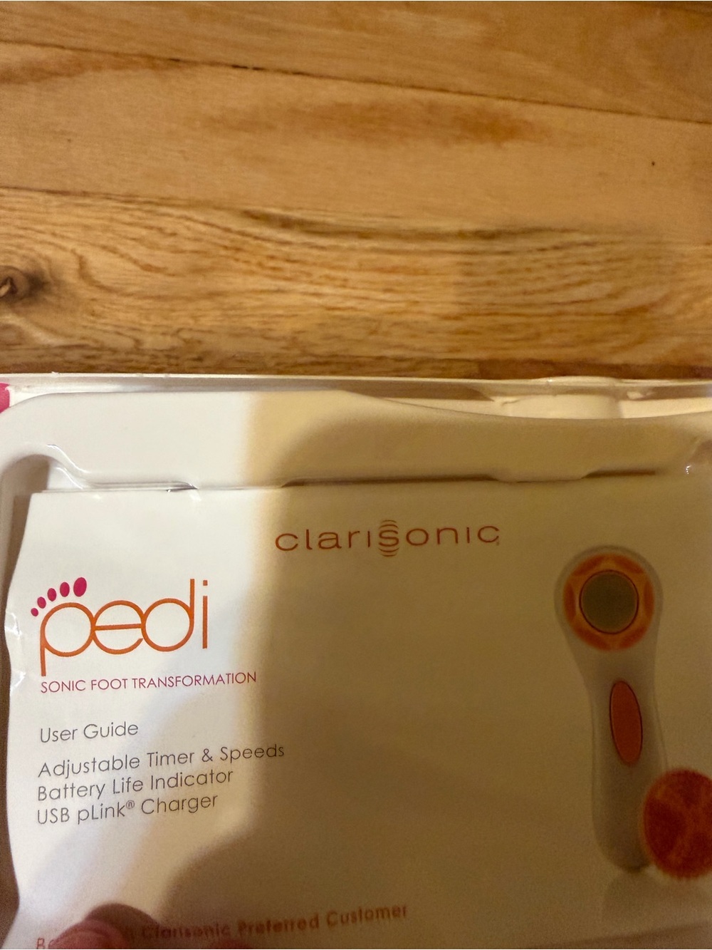 Clarisonic Pedi Sonic Foot Transformation Kit - Orange & White - Picture 4 of 5